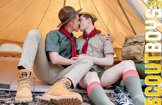 SCOUT ETHAN Chapter 3 The Campsite With Scoutmaster Wheeler Gay