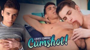 Lights! Camera! Cumshot! - Landon Vega & Trevor Harris