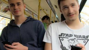 Czech Hunter 312 - Two Czech Boy with Huge Cock Gets Outdoor Handjob