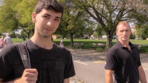 Czech Hunter 318 - Two boys jerk off while peeping after gay fuckers