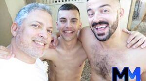 A while back, we hung out with Josh and a few friends at a house party and ended up in a mini oral orgy in the bathroom. After a fun hard night of face fucking, ass eating, and a little slap and tickle.