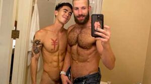 Cody Seiya with another muscle stud, but ends up being the bottom bitch! I like to go somewhere warm when winter arrives. I hate cold weather.