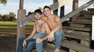 Jim Nasty and Leeroy Jones enjoyed their day at the beach throwing around some balls, but as soon as they get home, they want to play with each other's.