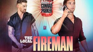 A fire inspection turns HOT when fireman Chris Damned comes to check out Brandon Anderson's pipes. When Chris catches Brandon jerking off in his office, he decides to join in on the fun, giving Brandon a fiery pounding.