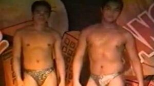 Like Mr. Bombastic, coverboy and valentino, a competition of pinoy macho dancers, usually straight younger men who don't go to the gym.