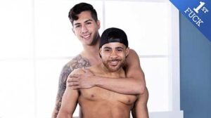 Sylvester Red is a porn virgin but he knows he's going to be awesome...and he is! Kian Kane (whose dick evidently has a five-star review on Yelp) breaks the new guy in and gives him a fervent fuck (and a breeding) to remember.