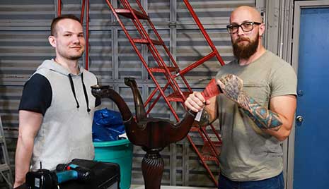 With no school this semester and a whole summer to kill, Devin's mom thought it would be a good idea for him to spend some time with his stepuncle at the woodshop.