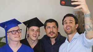 Stepdads Beau Reed and Rocky Vallart are celebrating the graduation of their respective twink stepsons Marco Bianchi and Harvey Sid when the boys overhear them talking about all their crazy...