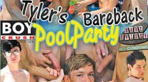 Tyler Thayer will never forget this pool party! 5 twinks plowed his hole during a pool party that left him wrecked gapping and full of cum. Each of the boys had their turns and plowed his ass while Tyler took each like a champ!