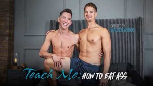 Brandon Anderson needs some serious help from his roommate Isaac Parker. The cocky collegiate is good at everything except eating ass.