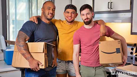 In Quebec Canada, there's such a thing called "Moving Day" which falls on July 1st. Roommates Alex and Thyle Knoxx are finishing up packing when Jason Vario arrives to help.