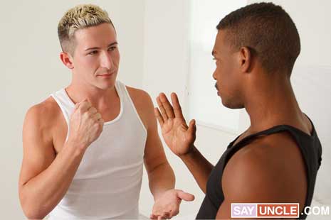 Adrian Hart with another muscle stud, but ends up being the bottom bitch! I like to go somewhere warm when winter arrives. I hate cold weather.