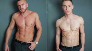 Emir Boscatto and Kayden Gray perform in one of MAP's top favorited suited movies in this Bonus Editor's Cut release of "Analyze This".