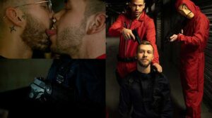 The robbers gather to learn about the heist. Dollars (aka Kevin David) explains the heist of a holding company in order to recover millions of euros in cryptocurrency.