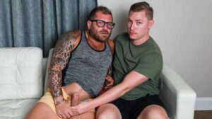 Bryce Kent is not getting along with his stepdad Riley Mitchel. He blames him for the divorce of his parents... or maybe he's just jealous of his father and he's been lusting after Riley.