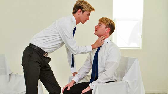 Eric Charming has been having sinful thoughts and seeks guidance from a superior. But Jordan Lake is filling in for their president and so must carry out a confessional himself.