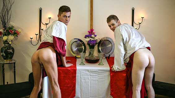 We've known for quite some time that the humble choir boy isn't as innocent as he seems. As evidence of this we bring you Skylar & Shaun, The Choir Boys.