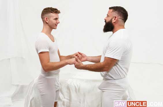 Bishop Adams and Elder Waters are ready to choose each other as eternal partners. After they accept their vows they proceed to show their nakedness just like in the garden of eden and consume their passionate love!