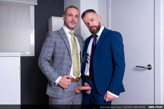 According to recent surveys - 60% of men admitted to watching porn at the office. And many of them, we're certain, enjoy the distraction of suited man-on-man action on Menatplay.