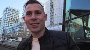 Being bored out of my mind, I tried to Czech Hunter 686 prank people. Reckless people often use public transportation without paying so I pretended to be a ticket inspector.