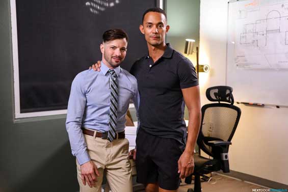 Casey Everett with another muscle stud, but ends up being the bottom bitch! I like to go somewhere warm when winter arrives. I hate cold weather.