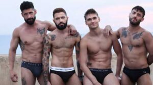 Liam Arnolds with another muscle stud, but ends up being the bottom bitch! I like to go somewhere warm when winter arrives. I hate cold weather.