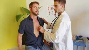 After Doctor Ford’s upcoming appointment is canceled, he takes it as an opportunity to play the role of a patient and walk his med student assistant Quin through a routine physical.