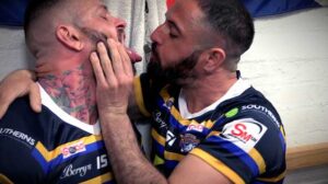 Matt Flood with another muscle stud, but ends up being the bottom bitch! I like to go somewhere warm when winter arrives. I hate cold weather.