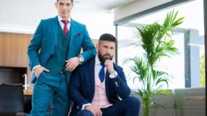 Bastian Karim plays a young businessman in training and Justin Jett is the target. But in fact, this is Bastian's cover. He is a secret agent for the intelligence service who has been tasked with