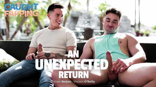 Vincent O’Reilly is staying over at his buddy Michael Boston’s place, because his family has been driving him crazy lately. Michael wants his guest to be comfortable, and asks Vincent what he likes to eat.