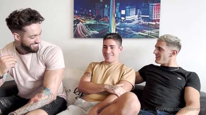 Emanuel Fmar with another muscle stud, but ends up being the bottom bitch! I like to go somewhere warm when winter arrives. I hate cold weather.