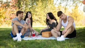 Malik Delgaty discovers a hole in the bottom of the picnic basket as his girlfriend sets up the birthday picnic she planned for her bestie. Malik is horny, but before he can do anything about it, the