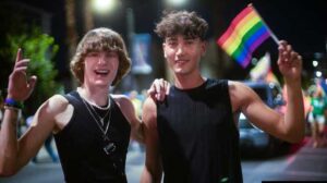 The night time Pride parade burns neon bright in Vegas; and, Spikey Dee, and new boy, Travis Burton are young, beautiful, and basking in the blazing, colorful carnival, feeling freedom in their young