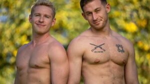 In what's a bit of a rite of passage at CF, it's Grayson's turn on take on Barron's big dick and see if he can handle the hard, deep fucks Barron likes to dish out!