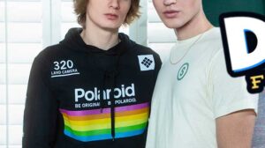 Fresh off his first fire hot, Helix fuck flick, cocksure Cody Hall has the cojones to jump into the deep end, with supersized Spikey Dee! And, may we add, the future superstar's cock slingin'