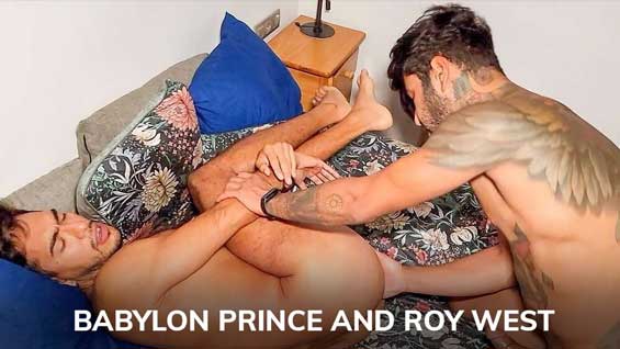 Babylon and Roy approached us and asked if they could do a scene. We were down to see what they could do together after already seeing what they did with other costars.