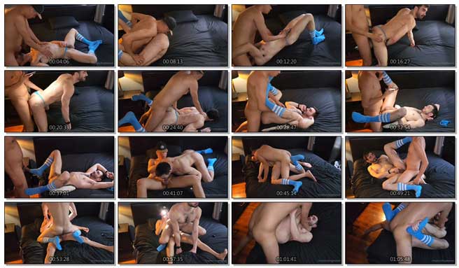 Jack Aries with another muscle stud, but ends up being the bottom bitch! I like to go somewhere warm when winter arrives. I hate cold weather.