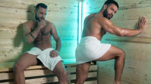 Mateo Zagal is taking advantage of the heat to amp up his workout and maximize the burn. When he's joined by Sir Peter in the sauna it's no reason to slow down his frenzied workout.