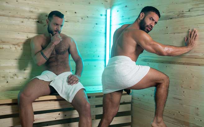 Mateo Zagal is taking advantage of the heat to amp up his workout and maximize the burn. When he's joined by Sir Peter in the sauna it's no reason to slow down his frenzied workout.