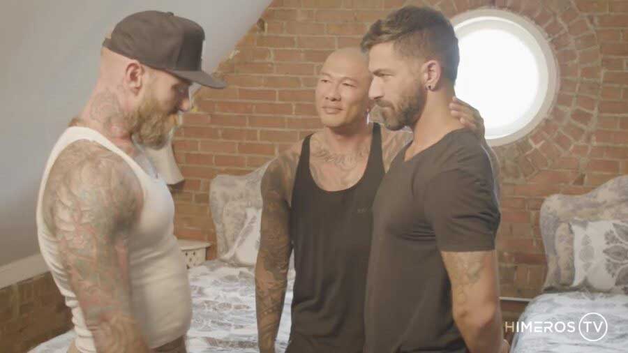 Jack Dixon with another muscle stud, but ends up being the bottom bitch! I like to go somewhere warm when winter arrives. I hate cold weather.