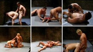 Cody Tyler is a bit overwhelmed when he sees Rob's huge size. But he relies on his experience, applying sweeps, back breakers and ab stretches. Rob fights back with bear hugs and nelsons