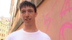 I met Martin right in the center of Prague. I was there Czech Hunter 745 looking for cuties to fuck and he was an obvious candidate. The guy was in Prague on vacation with his girlfriend.