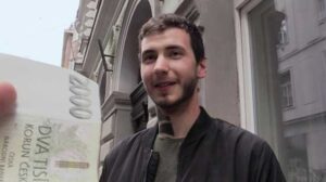 Today I met a student of medicine. He was from Slovakia and was seeking a better Czech Hunter 748 life. His parents refused to support him anymore, so he didn't have many options.