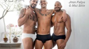 Max Bitte with another muscle stud, but ends up being the bottom bitch! I like to go somewhere warm when winter arrives. I hate cold weather.