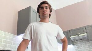 Another fun day at work as a real estate agent. This Czech Hunter 758 apartment was hot stuff, many people wanted to see it and one particular young man caught my eye.