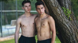 Given how incredibly sexy he is and how he's already won us over by getting into some wonderfully hot action, I suspect we'll all be seeing loads of Hudson (and Hudson's loads!) going forward.