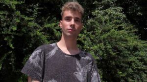 It was a very Czech Hunter 759 hot day in Prague, so I went to the river hoping to meet someone new. This young man was a perfect catch. He was just standing there enjoying the view.